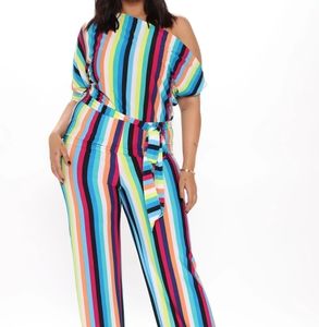 Women's jumpsuit with belt